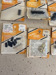 Rare Precision Scale Co. HO Parts Lot Of 15 NOS Free Shipping