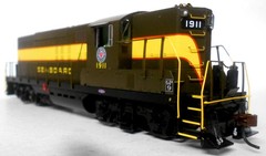 ATHEARN Genesis HO Scale G62420 Factory DCC Plug GP-9 #1911 SEABOARD AIR LINE