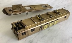 Vintage SUYDAM HO Scale Brass EF-1 Milwaukee Locomotive Shell and Chassis, NICE
