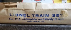Lionel Canadian National Diesel Freight Set 1115 Very Scarce WITH BOX LIONEL 227