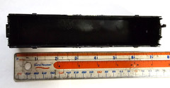 HO Scale – Unmarked/Undecorated Black F7B Locomotive – Shell Only