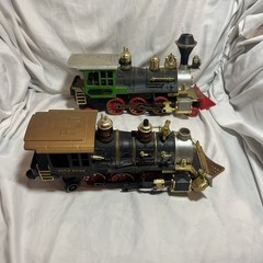 New Bright G Scale Battery Operated Locomotive LOT FOR PARTS Untested Christmas