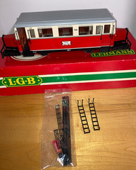 LGB G Gauge #2066 Railbus Wismarer Schienenbus Excellent Runs Very Well OB