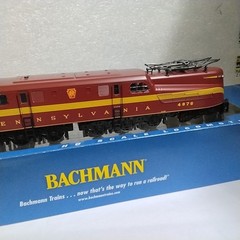 bachmann ho GG1 PRR TUSCAN RED 5 STRIPE NUMBER 4876