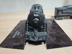 Vintage Marx 999 Electric 2-4-2 Black Die-Cast Locomotive New York Central AS-IS