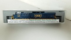 CSX Railroad GE Diesel ES44AC #5329 KATO 176-8949 Digitrax DCC N Scale