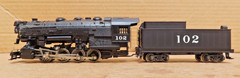 RIVAROSSI 0-8-0 INDIANA HARBOR BELT RAILROAD STEAM LOCOMOTIVE HO SCALE