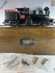 F 1:24 Scale Brass Precision Model 18 Ton Wood Burning Shay #98011-1 Iron Horse