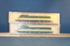 JP N-scale 2 Life-Like 7048 EMD E7 A-Units Loco Southern #2909 DC AA-Set
