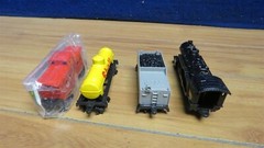 Fletcher Barnhardt White metal plastic diecast Shell Oil locomotive 4 PC 599306
