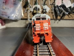 Athearn HO U30 Burlington 153 Diesel Engine