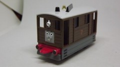 Thomas the Tank Engine & Friends – Toby the Tram [7] DieCast Train (1989, ERTL)
