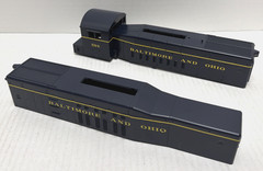 MTH O-GAUGE NW2 BALTIMORE AND OHIO DIESEL LOCOMOTIVE AND CALF SHELLS