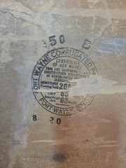1930 Lionel 350? STEAM Locomotive FREIGHT set box only