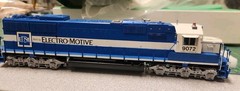 Overland OMI-5047 EMD Oakway Leasing SD60 #9072 Custom Paint OMI ELECTRO-MOTIVE