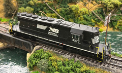 USED HO Athearn RTR SD40-2 High Hood NS 3277 Norfolk Southern DCC Sound Econami