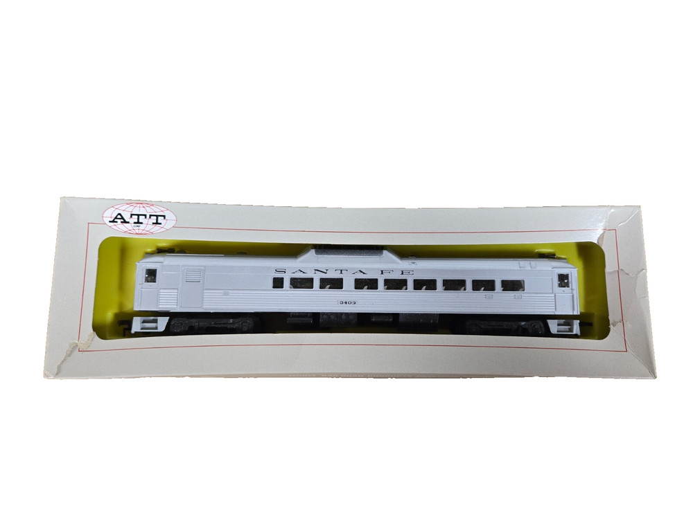 A ATT 11 Santa Fe RDC Railway Diesel Car Dummy New HO 1/87