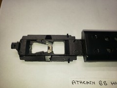 SD40-2 DIECAST METAL UNDERFRAME CHASSIS 45019 HO SCALE LOCOMOTIVE