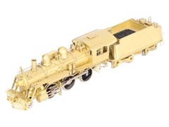 Pacific Fast Mail HO BRASS B&M B-15 2-6-0 Steam Locomotive & Tender -Unpainted