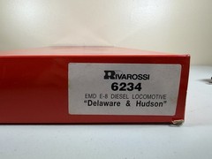 HO Rivarossi Delaware & Hudson E8 Powered & Dummy Set 6234