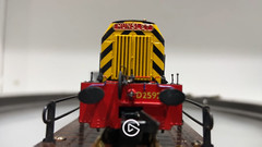 Heljan 2520 Class 05 Hunslet Diesel Shunter D2592 BR Green Wasp Stripe DCC Ready