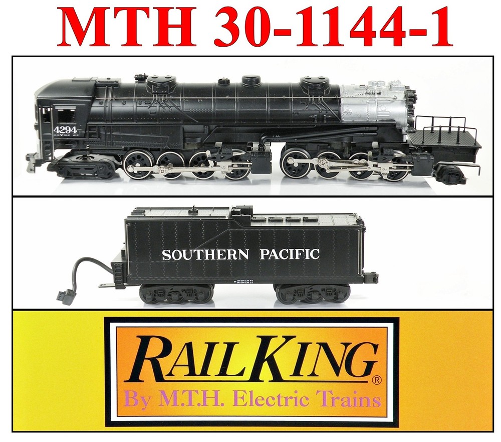 MTH 30-1144-1 Southern Pacific SP Cab Forward 4-8-8-2 PS.1 NEW BATTERY Tested