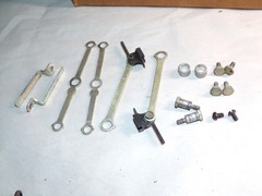 Lionel Original Vintage 2018 Steam Engine complete rods and linkage both sides