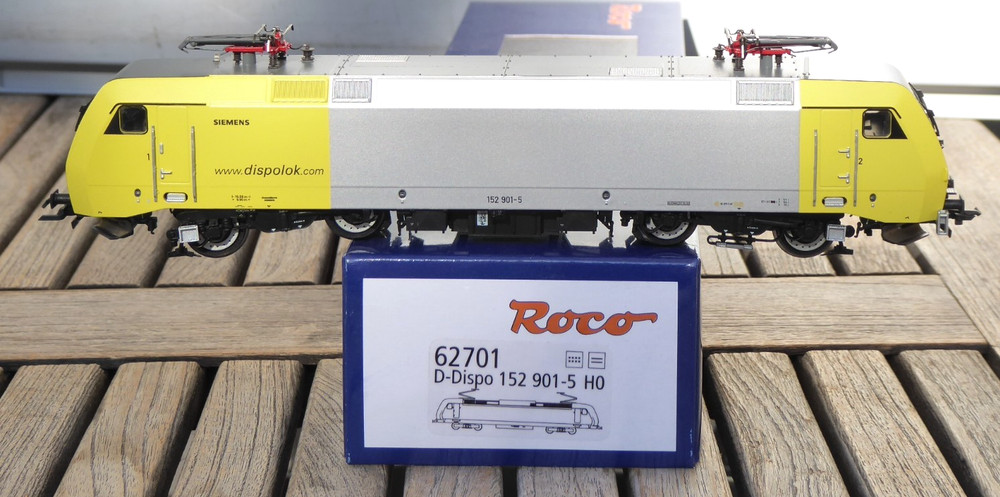 Roco 62701 H0 Electric Locomotive Br 185 901-5 Siemens Dispo Der Epoch 5/6 Dss