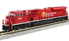 Kato N Scale ~ New 2024 ~ EMD SD90/43MAC Canadian Pacific #9155 ~ 176-5628