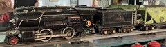 1930`s Lionel PreWar O Scale Train Set, 259E Locomotive, 653, 654,655,656,657