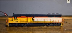 Ho Scale Chessie B&O EMD SD50 Dcc Sound
