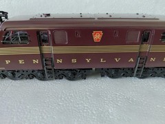 Weaver 3 Rail PRR Pennsylvania Tuscan Red O Scale Brass GG-1 Electric Locomotive