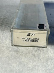 Nice ATLAS Southern Pacific Bloody Nose E-7 Diesel Locomotive N GAUGE