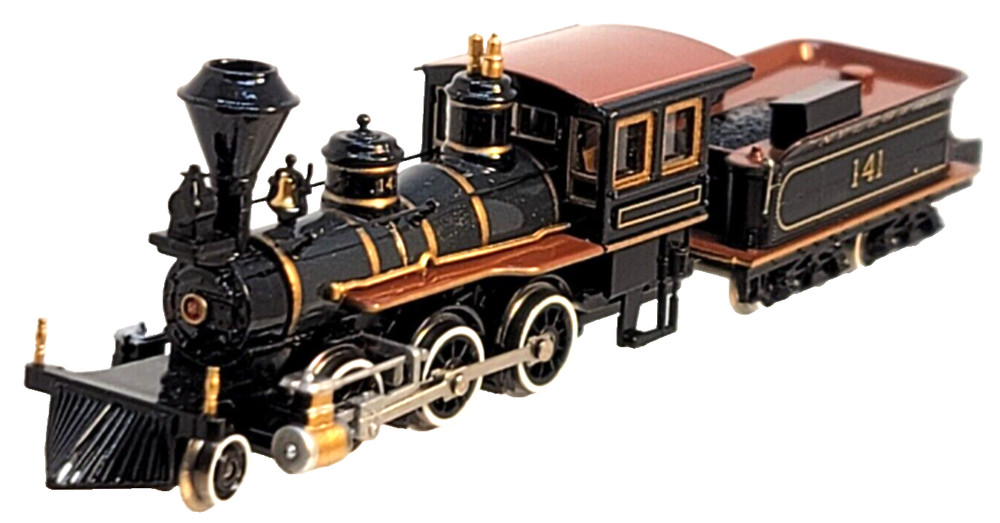 N ATLAS 41601 NYLE&WRR 2-6-0 Mogul #141 & Tender (Tested) rapido couplers #2