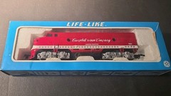Vintage Life-Like HO Railroad Campbell Soup Company Diesel Engine 1982