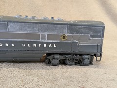 Lionel Postwar 2344 New York Central F3 AA Locomotive Vintage A B C Lot of 3