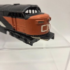 HO Scale AHM Tempo Canadian National #6536 Zebra F3 Diesel Locomotive Engine