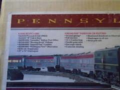 O Gauge 3-Rail K-Line K-1810A PRR “The Independence Express” Passenger Train Set