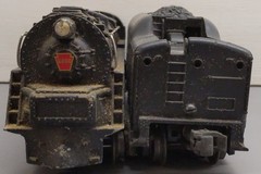 Lionel 681 Vintage O 6-8-6 Diecast S2 Steam Turbine Loco w/2671W Tender/Box