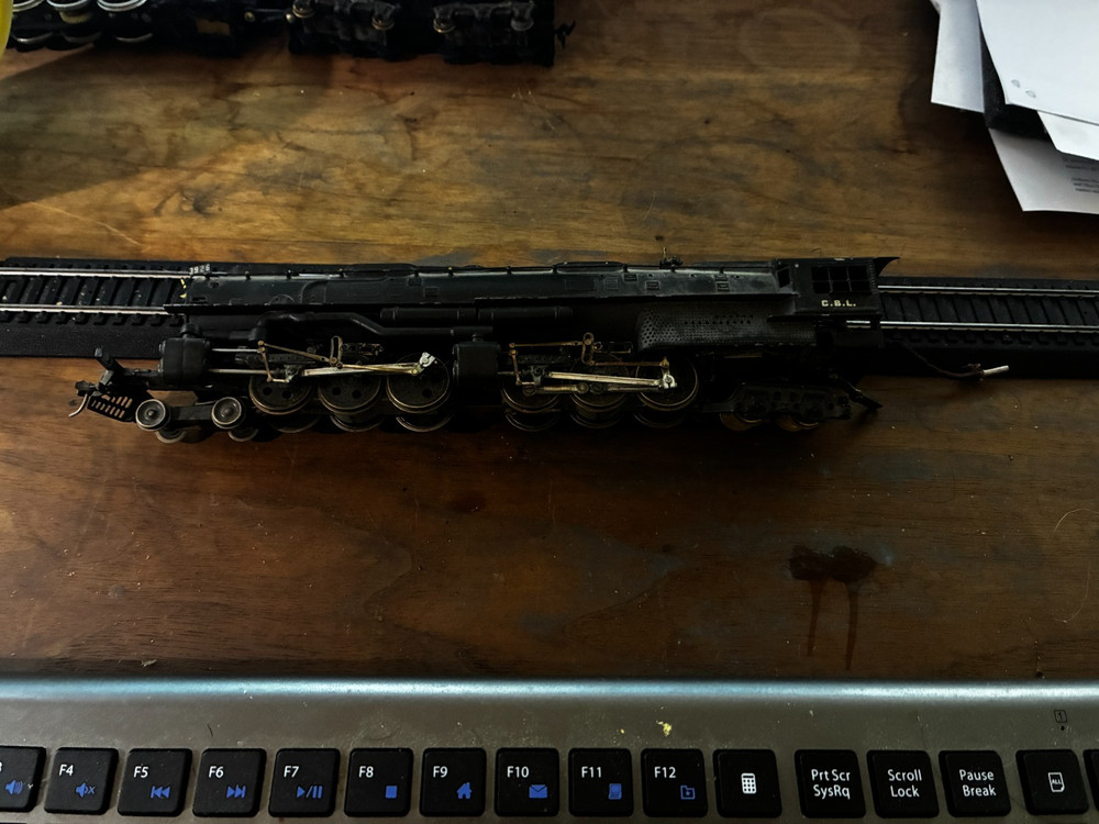 [T-HO] Bowsor HO Scale 4-6-6-4 Steam Locomotive Rare For Parts