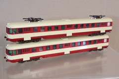 POCHER 810/2L/PO FS TIPPO CLASS ALe 803 ELECTROMOTRICE LOCOMOTIVE 2 CAR SET op