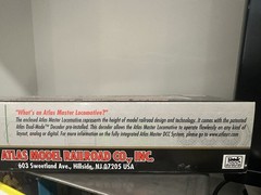Atlas Master HO GP38 Santa Fe ATSF #3520 #8962 DCC Factory Sealed New NOS