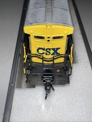 N Scale Kato GE C30-7 Diesel Locomotive CSX Transportation #7067 DC