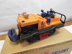 Lionel Trains No. 50 Gang Car Blue Bumpers in Box O27 Gauge