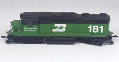 Vintage 1976 Lionel Fundimensions HO Burlington Northern Locomotive 181 Untested
