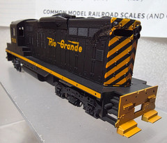 Front Range Products Ho Scale GP-9 Powered Denver & Rio Grande Locomotive 9105
