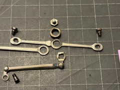 American Flyer S Train 322 321 320 Loco LEFT & RIGHT SIDE DRIVE PUSH RODS Lot A