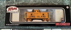 Atlas Trainman HO Diesel Locomotive Long Island Orange/Black Analog