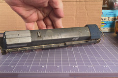 Athearn U28C GE locomotive, shell needs TLC, Good Working Condition WVR