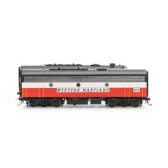 HO F7 A/B w/DCC & Sound, Western Maryland #242/#408